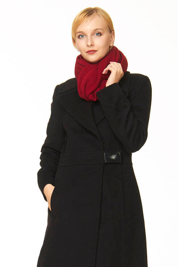 ponchetto lana merino cashmere