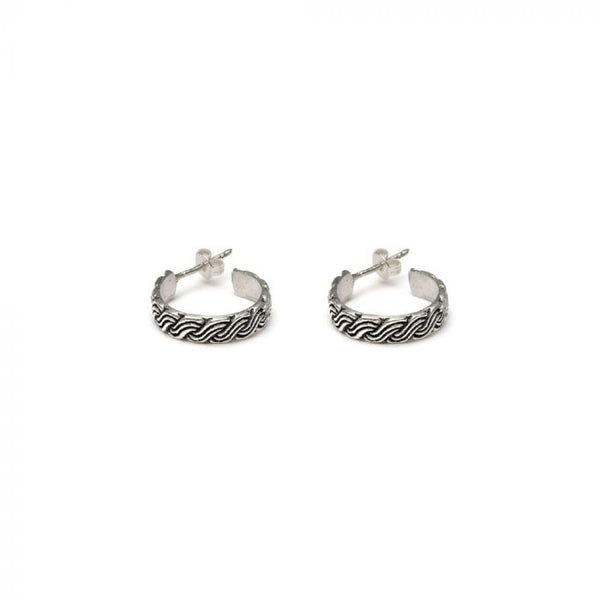 Orecchino cerchio grecia