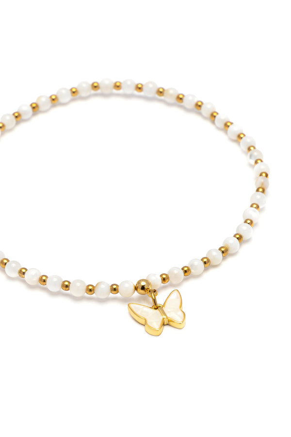 Bracciale elastico farfalla