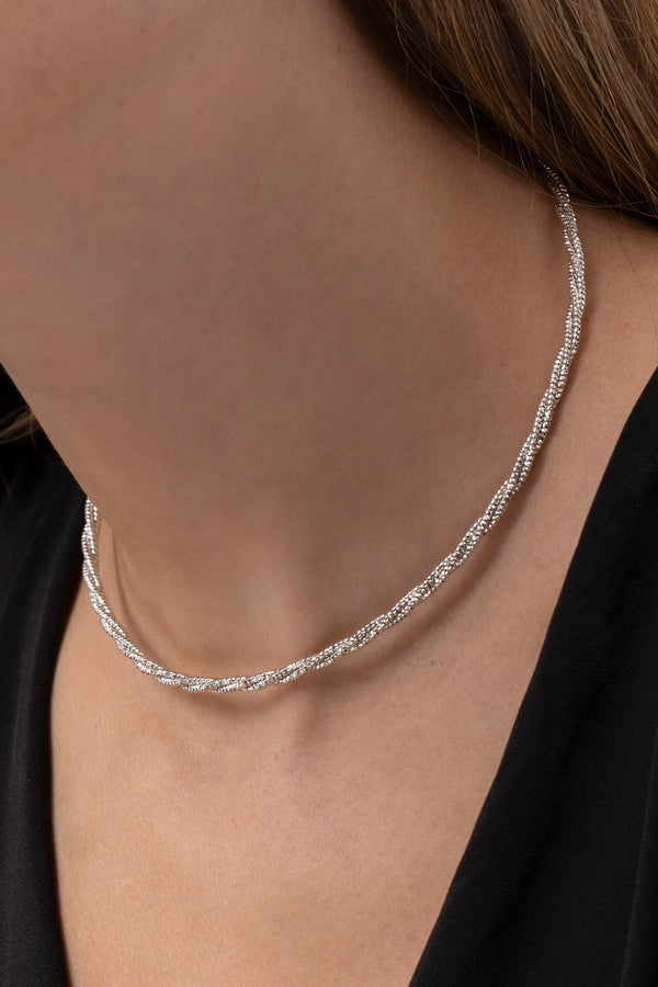 Girocollo torchon luminoso