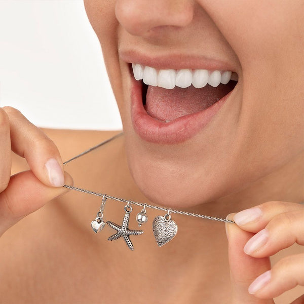 Pendente stella marina/cuore