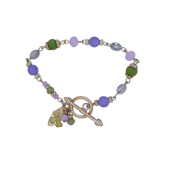 Bracciale quadrifoglio