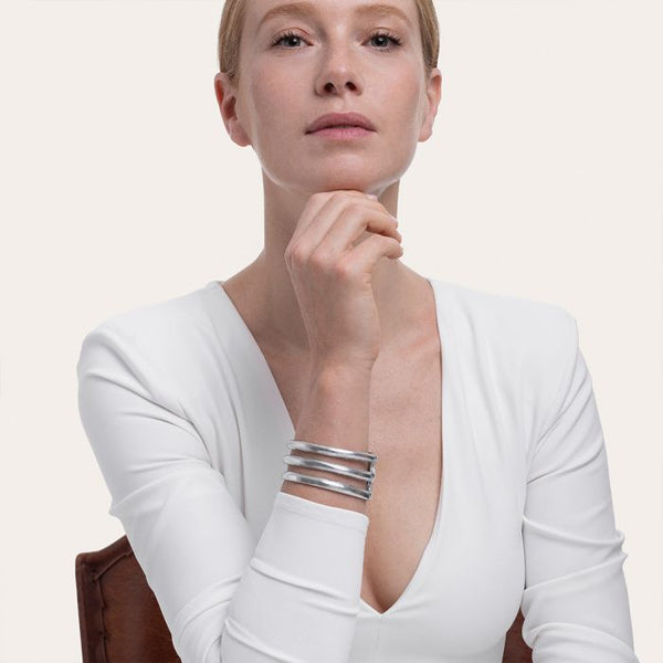 Bracciale rigido 3 linne