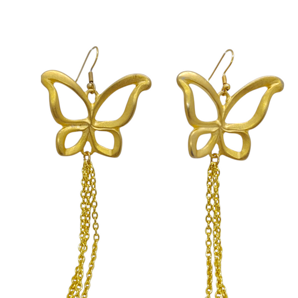 Orecchini volo dorato