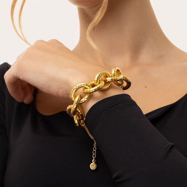 Bracciale serpente catena