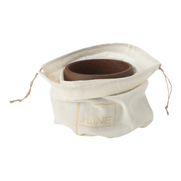 Candela Da Esterno Cemento Marrone Small