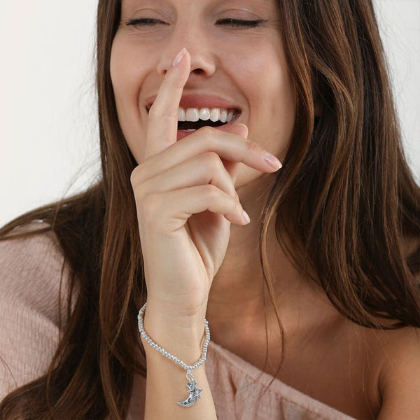 Bracciale stella e luna