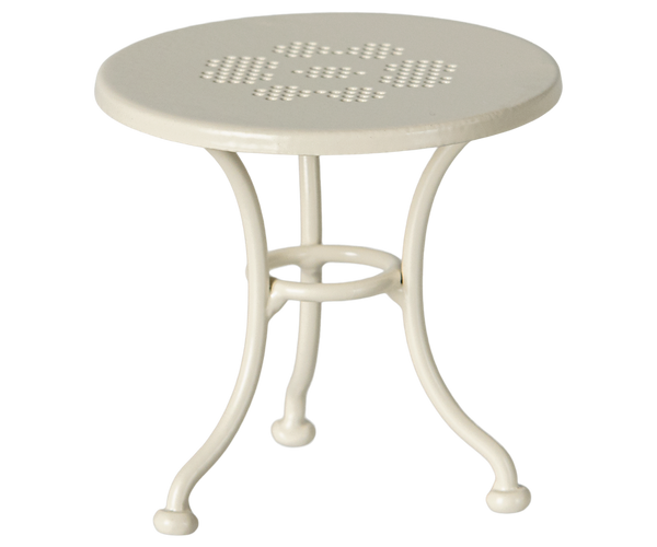 Set tavolo caffè bianco