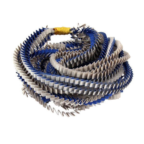 Collana plissettata lunga