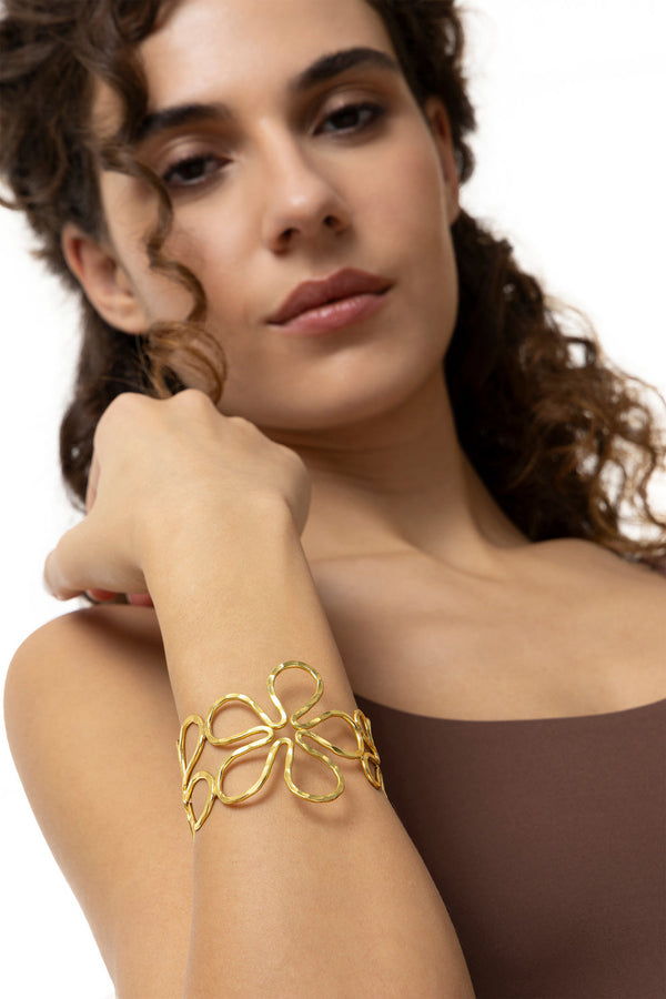 Bracciale fascia fiore