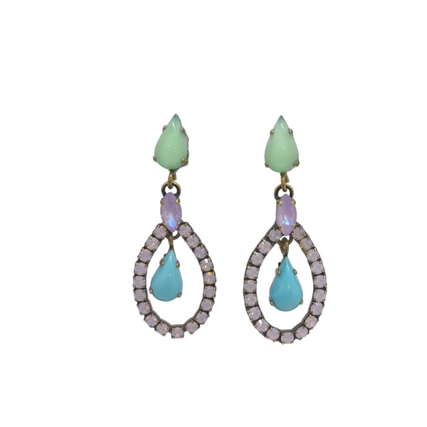 Orecchini gocce di primavera