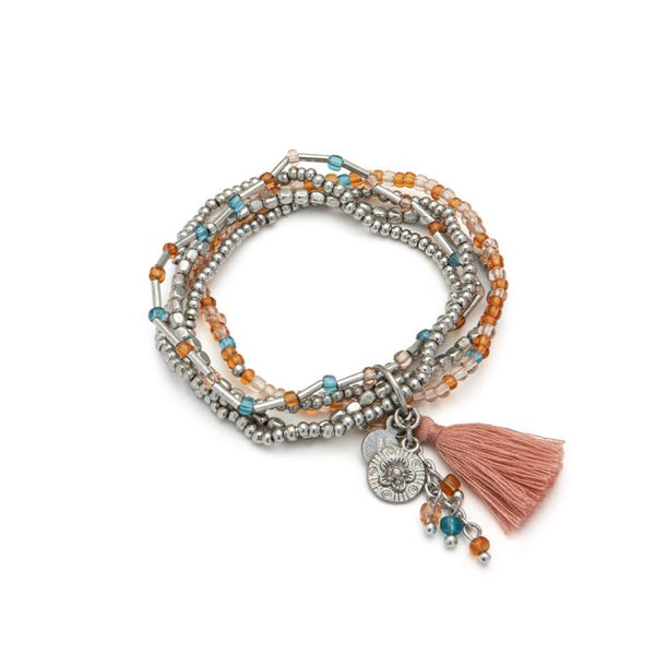 Bracciale elastico tassel