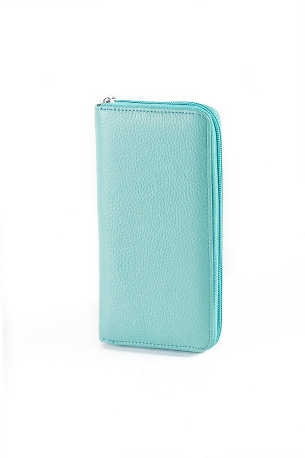 Portafoglio grande zip