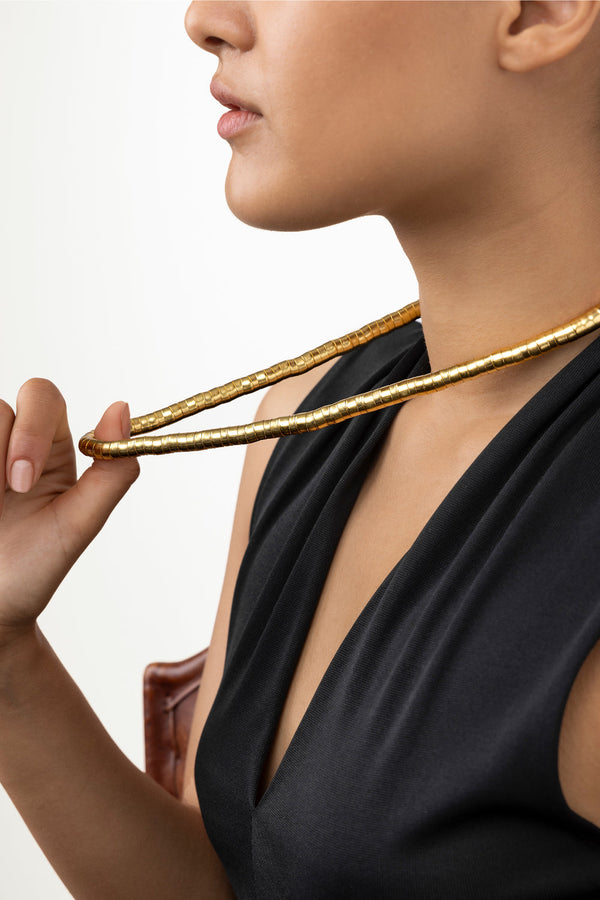 Collana vintage snake