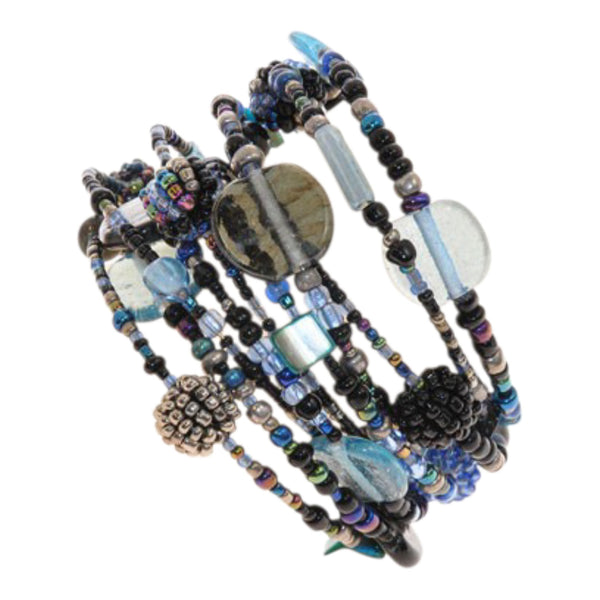 bracciale rigido perline jens