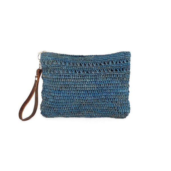 Pochette rafia uncinetto