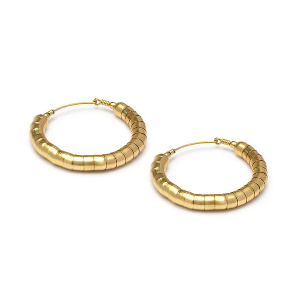 Orecchini cerchio serpente