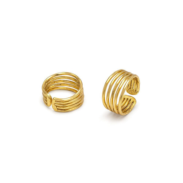 Anello fascia linee luminose