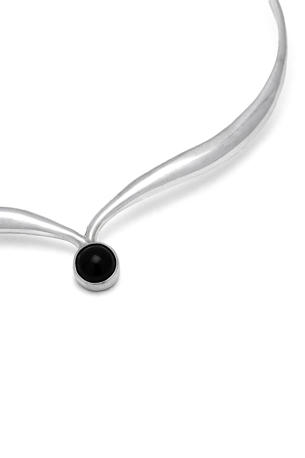 Choker con onice nero