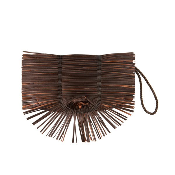 pochette ventaglio plissettate