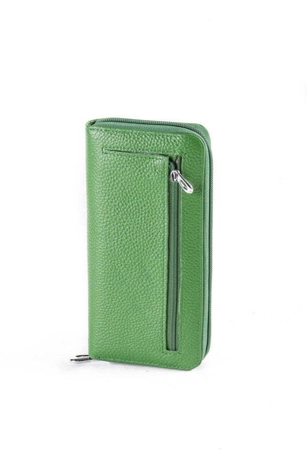 Portafoglio grande zip