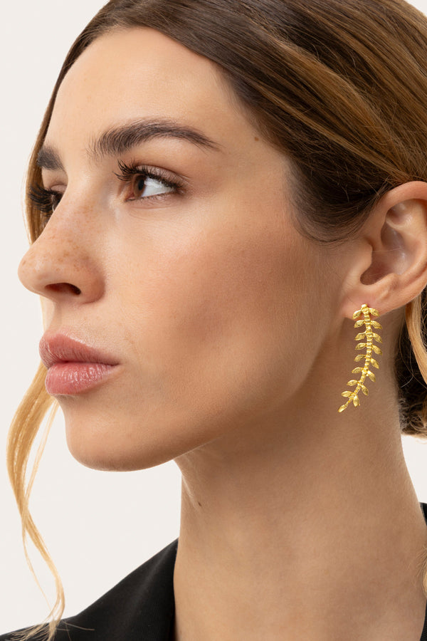 Orecchini foglie