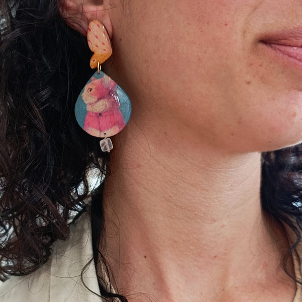 Orecchini mondo incantato