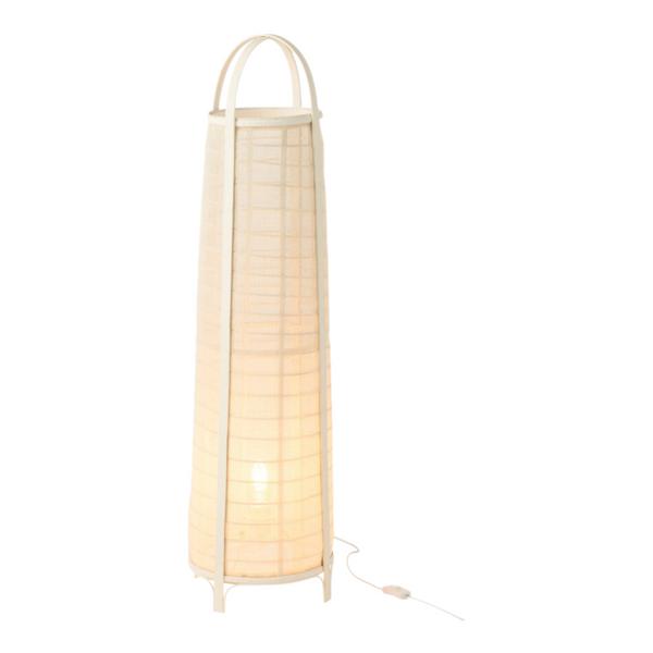 Lampada Don Cotone/Bambu Bianco