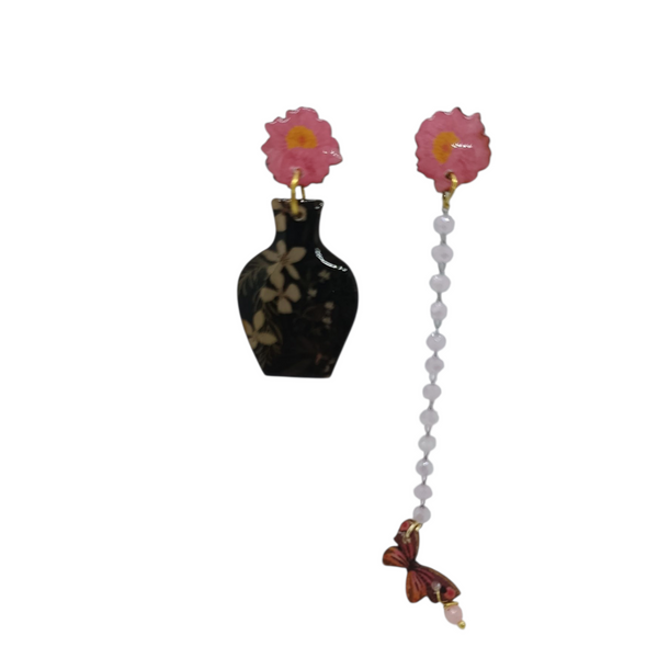 Orecchini vaso orientale