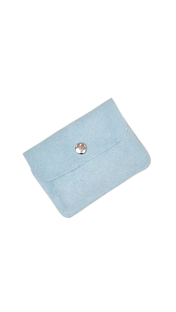 Portaspicci in pelle scamosciato con taschino