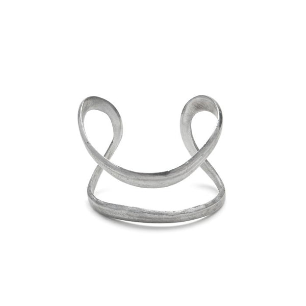 Bracciale rigido 2 bande irregolari
