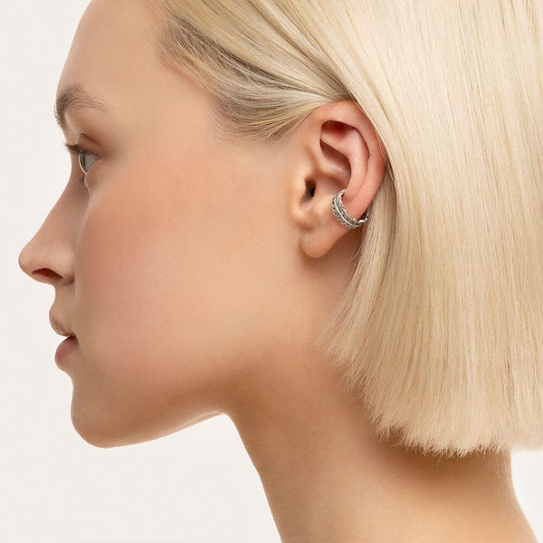 Orecchini faccetta foglia