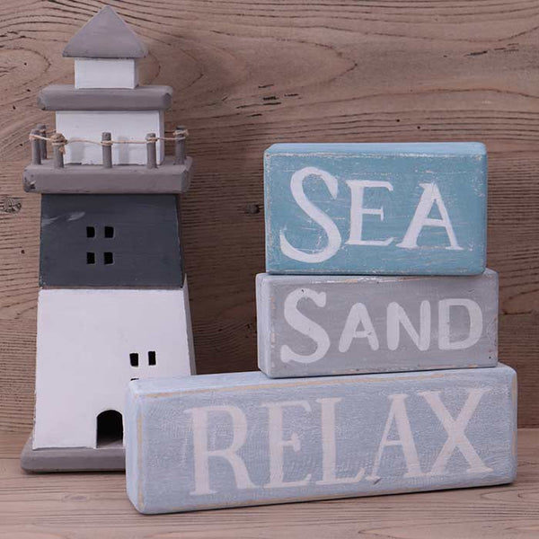 Set 3 decorazioni sea