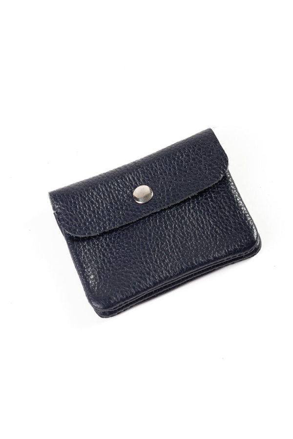 Portaspicci con taschino clip e zip pelle