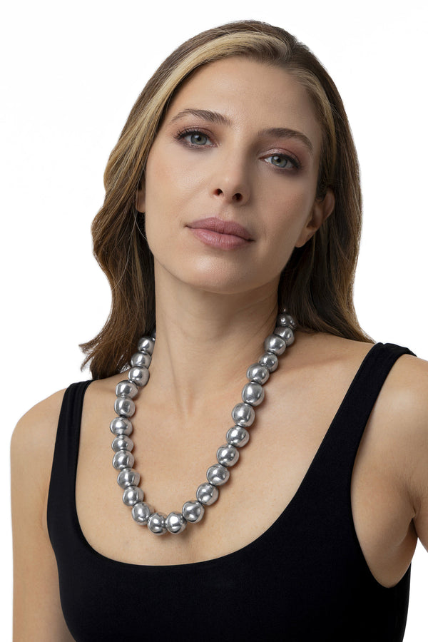Collana elastica sfere
