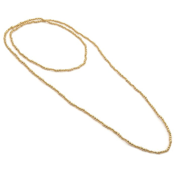 Collana lunga sfere mix
