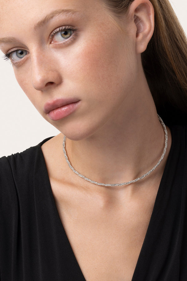 Girocollo torchon luminoso