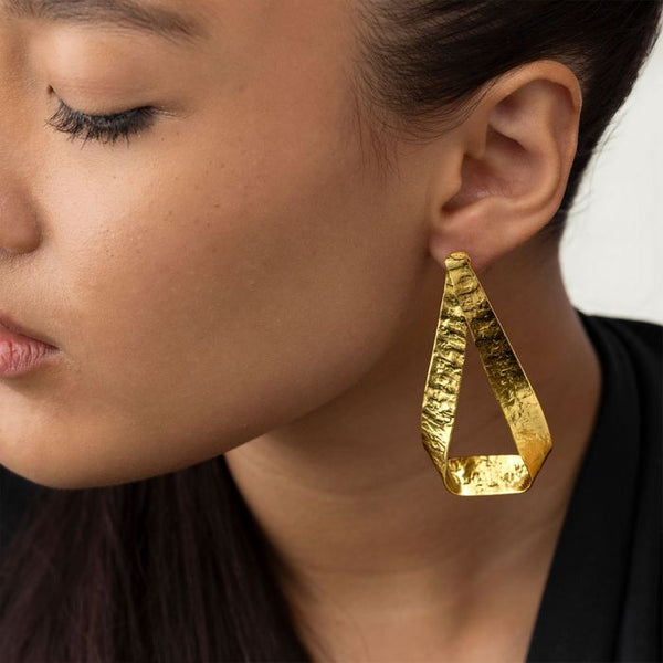 Orecchini nastro grande