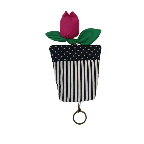 portachiavi vaso tulipano