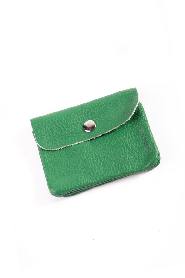 Portaspicci con taschino clip e zip pelle