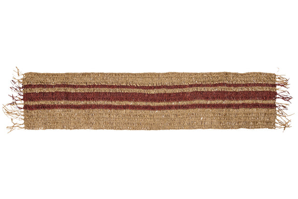 Runner raffia righe marrakech