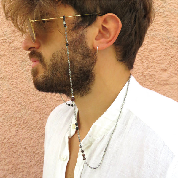 Argento Antico, Marrone & Pietra Lavica