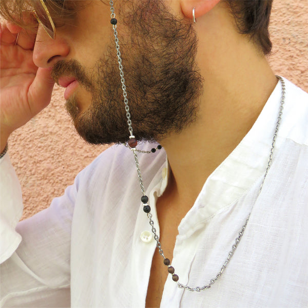 Argento Antico, Marrone & Pietra Lavica