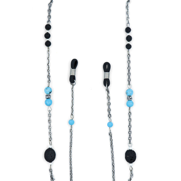 Argento Antico, Turchese & Pietra Lavica