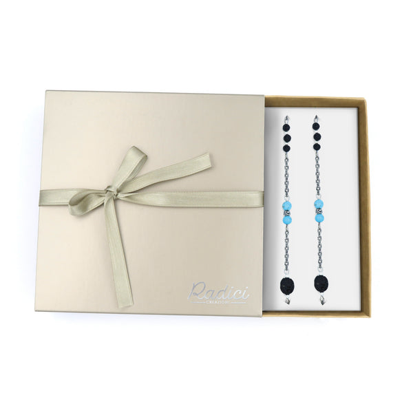 Argento Antico, Turchese & Pietra Lavica