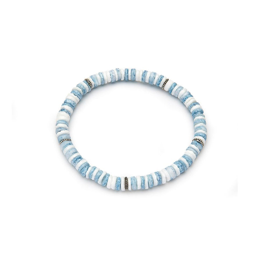 Bracciali conchiglia azzurro