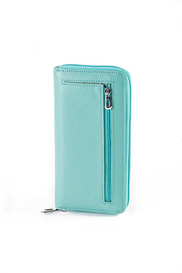 Portafoglio grande zip