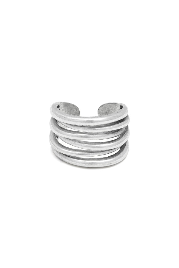 Anello fascia linee bombate