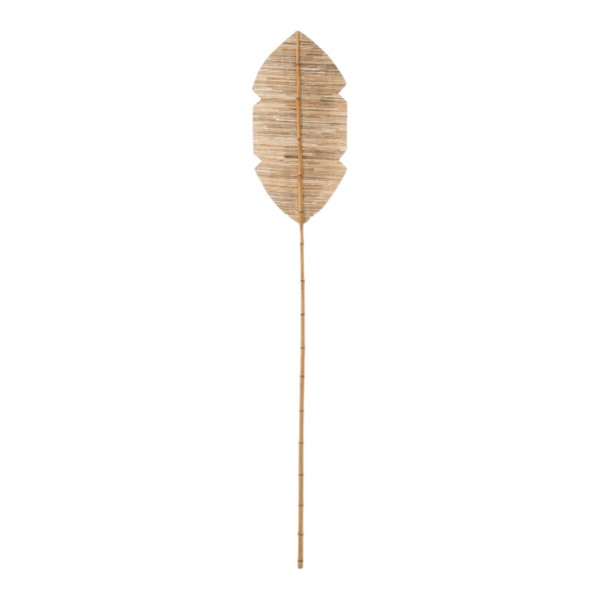 Foglia Decorativa Bambu/Foglie Di Banano Naturale Large