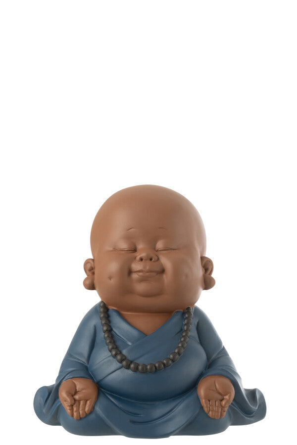 Monaco zen seduto blu